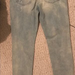 NWT 32/30 Pacsun Stacked Skinny paint spla…